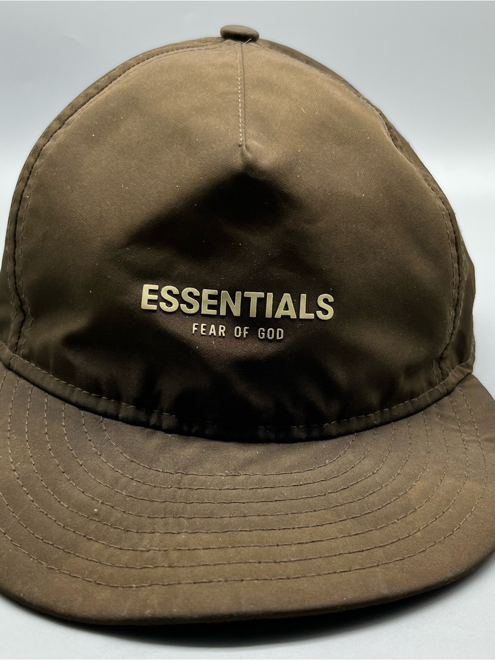 Essentials Fear of God Brown Baseball Cap